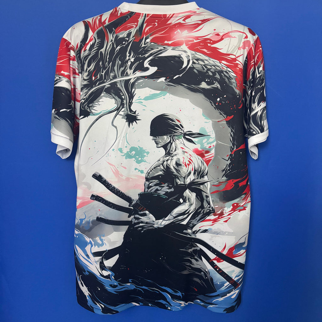 Camiseta Japón Edición Especial One Piece Roronoa Zoro Dragón Adultos