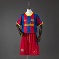 Camiseta + Short FC Barcelona 2010/11 Niños