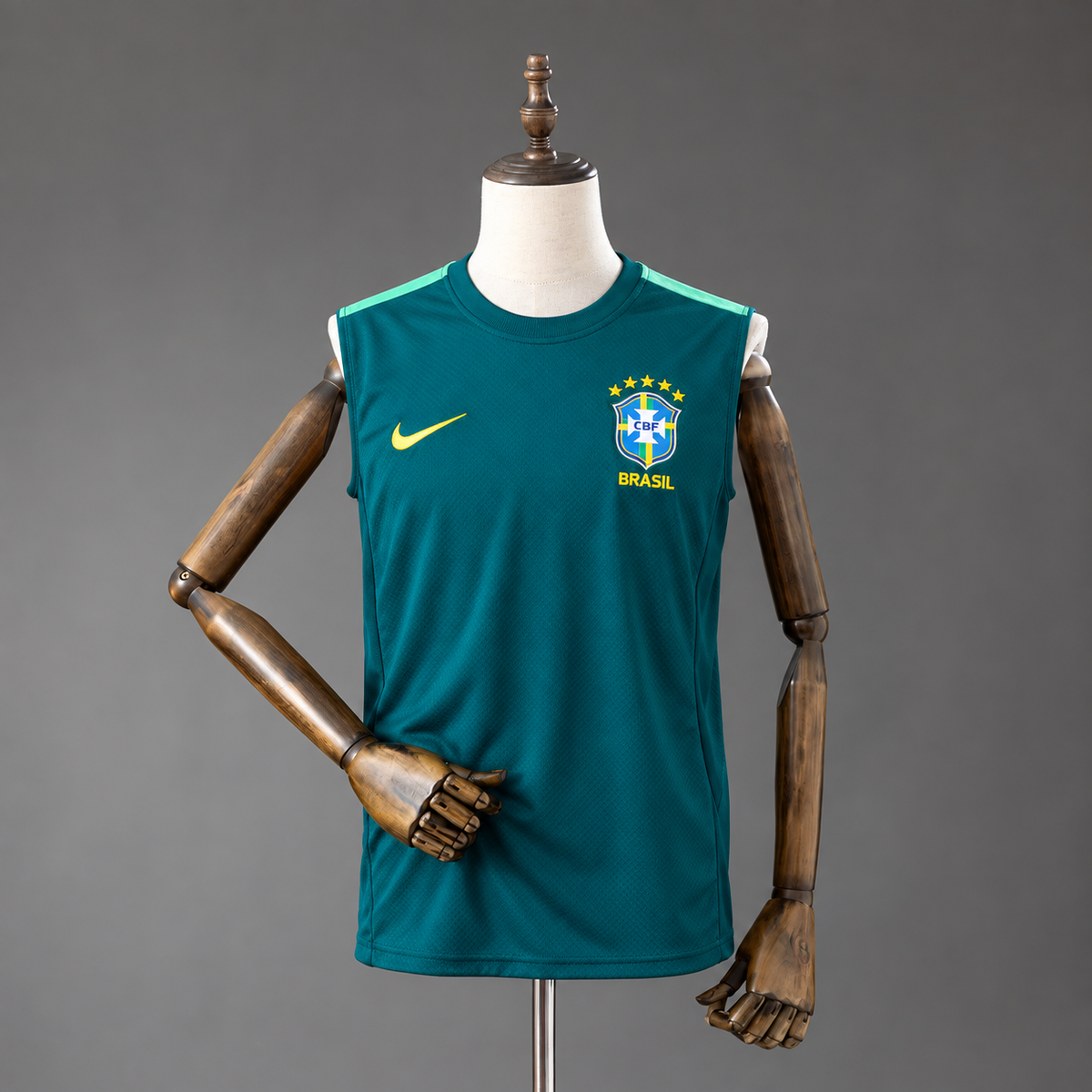 Camiseta Brasil Entrenamiento Sin Mangas 26/27