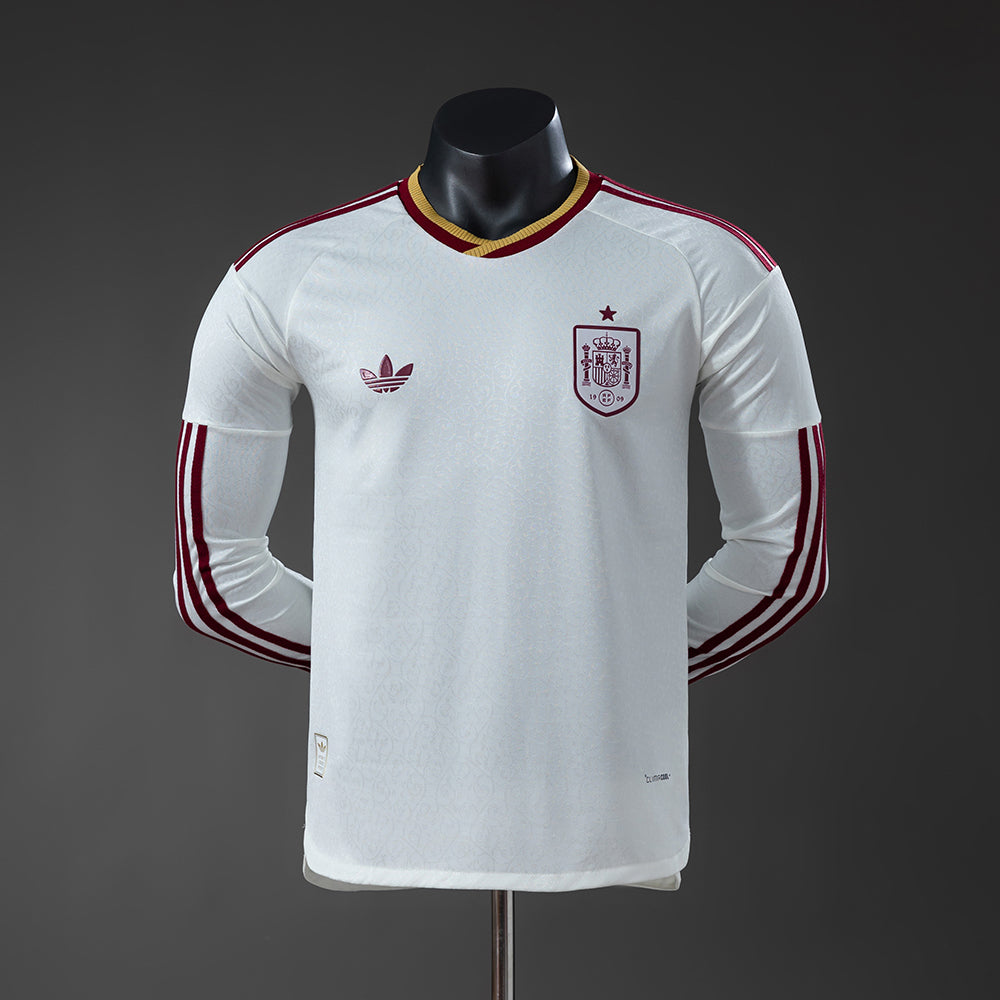 Camiseta España Visitante 26/27 Adultos Manga Larga [PLAYER VESION]