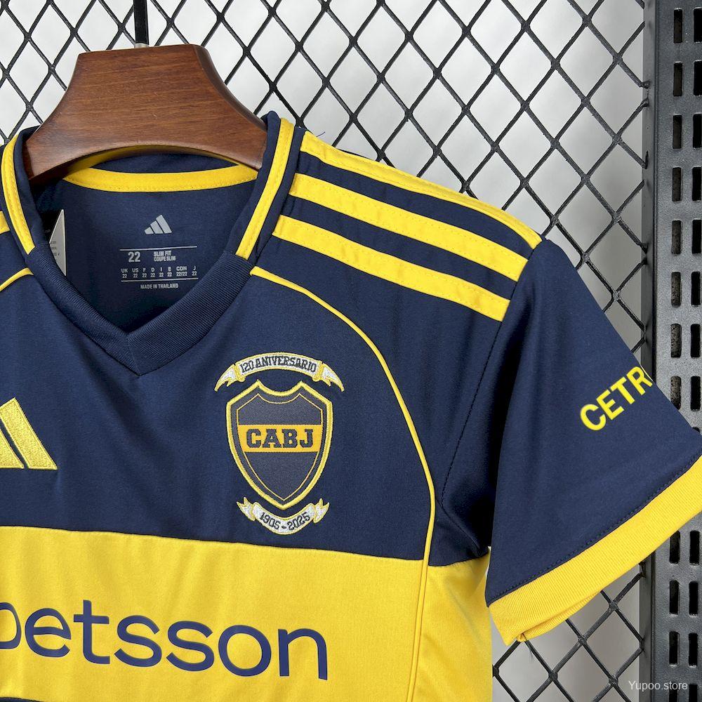 Camiseta + Short Boca Juniors 25/26 Niños