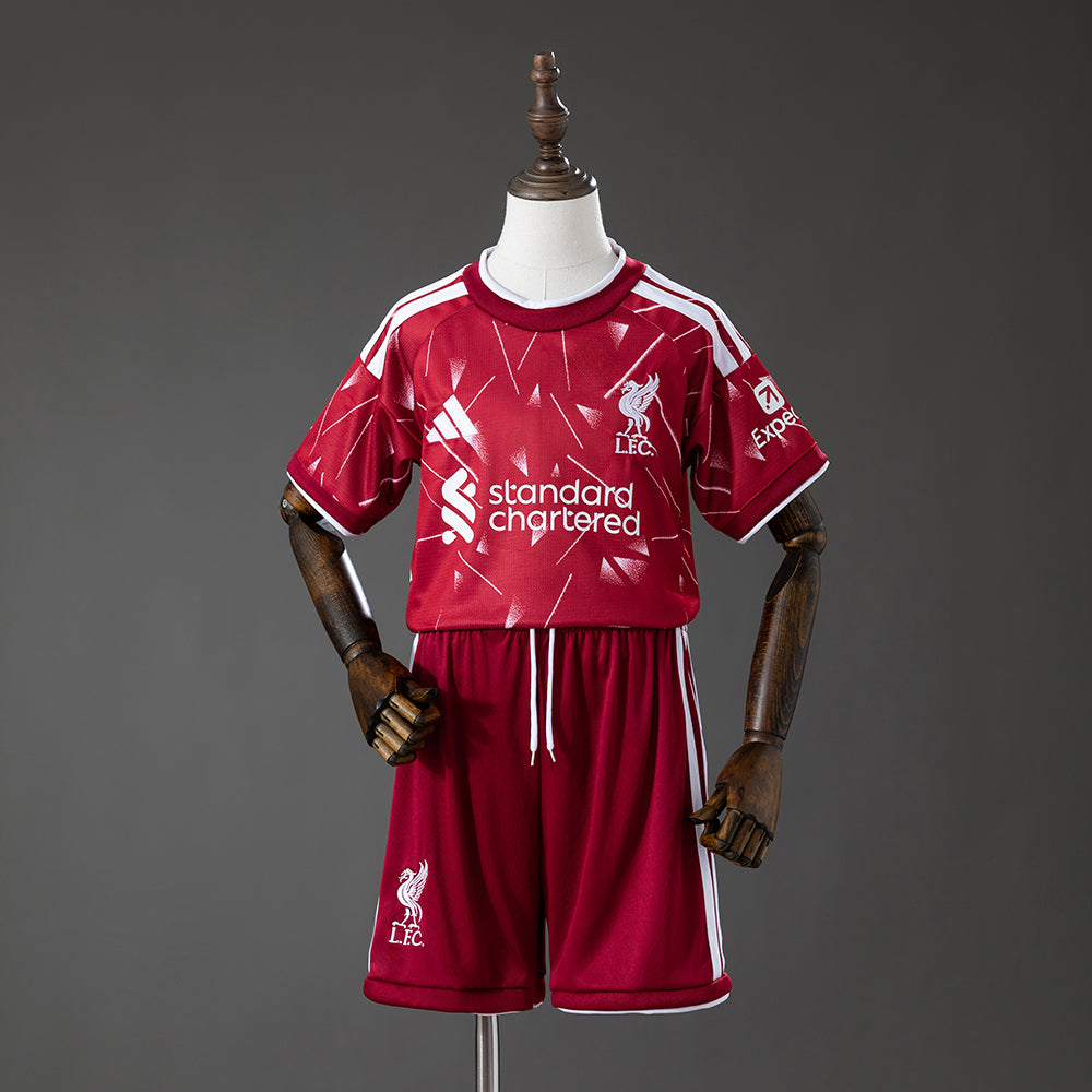 Camiseta + Short Liverpool Local 26/27 Niños