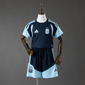 Camiseta + Short Argentina Entrenamiento Azul 26/27 Niños