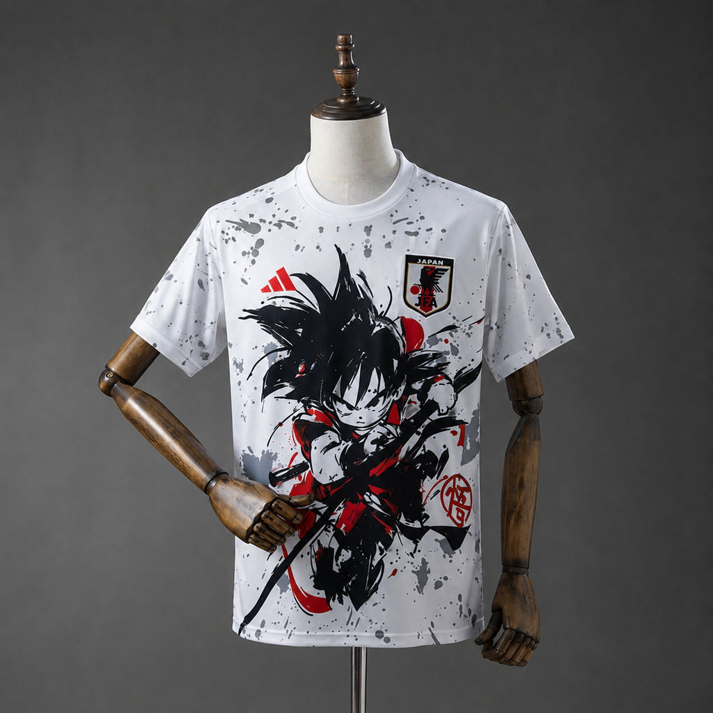 Camiseta Japón Edición Especial Dragon Ball Gokú Saiyajin Adultos