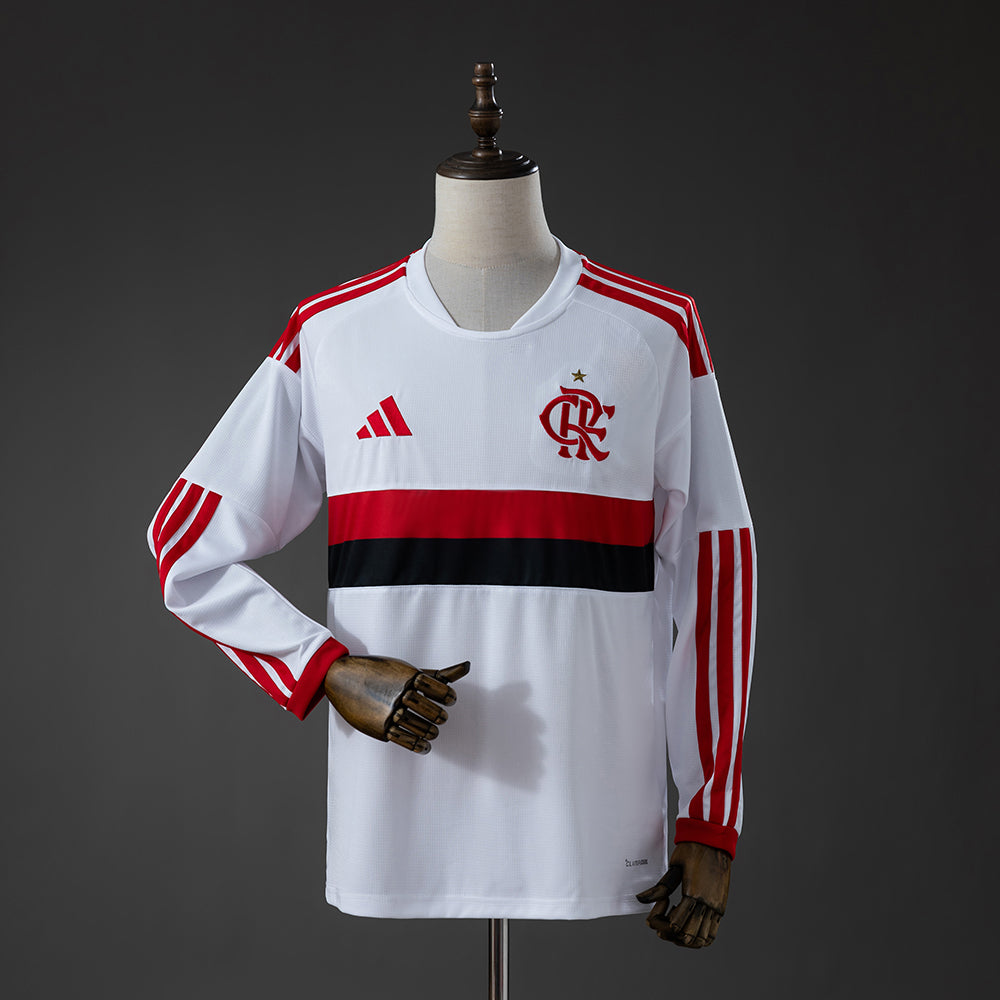 Camiseta Flamengo Visitante Manga Larga 26/27 Adultos