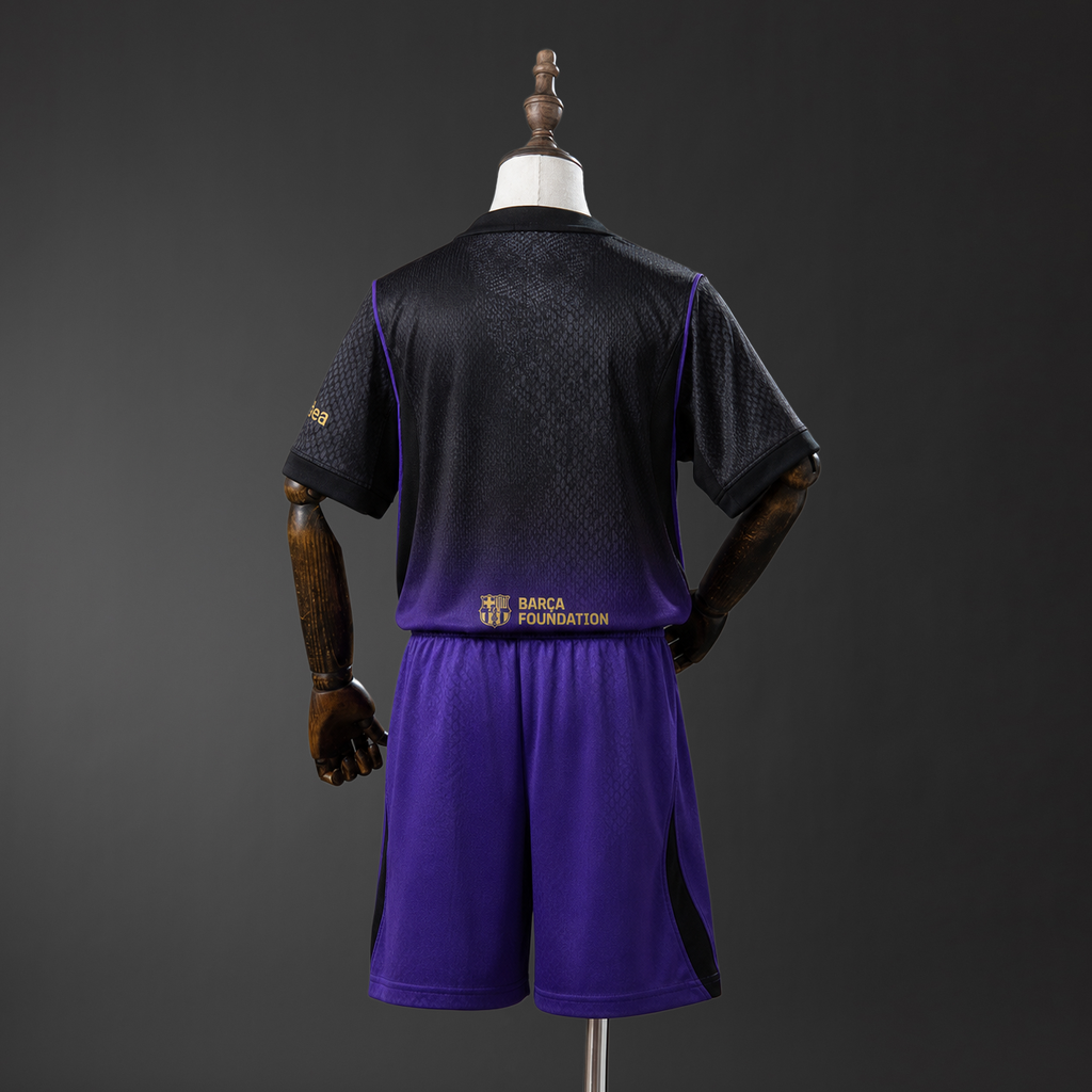 Camiseta + Short FC Barcelona Visitante 26/27 Niños