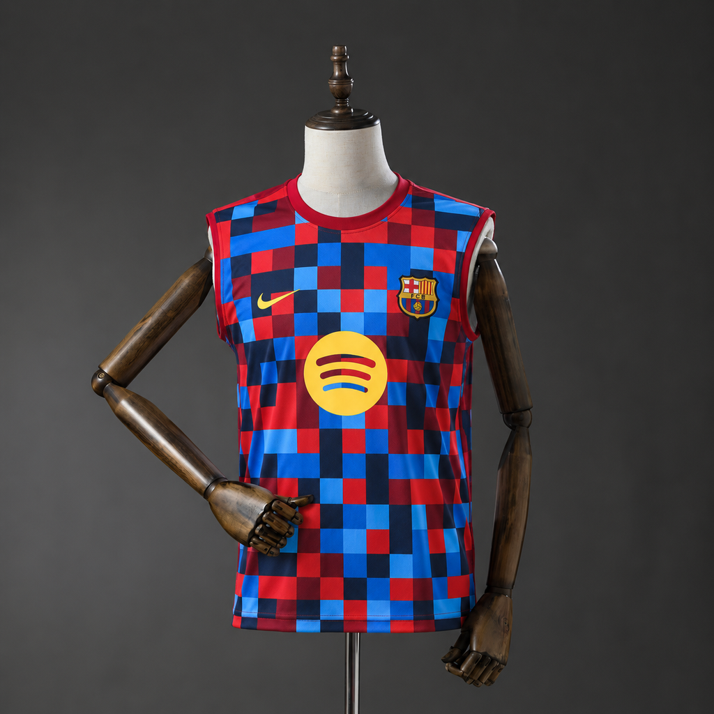 Camiseta Barcelona Entrenamiento Local Sin Mangas 26/27
