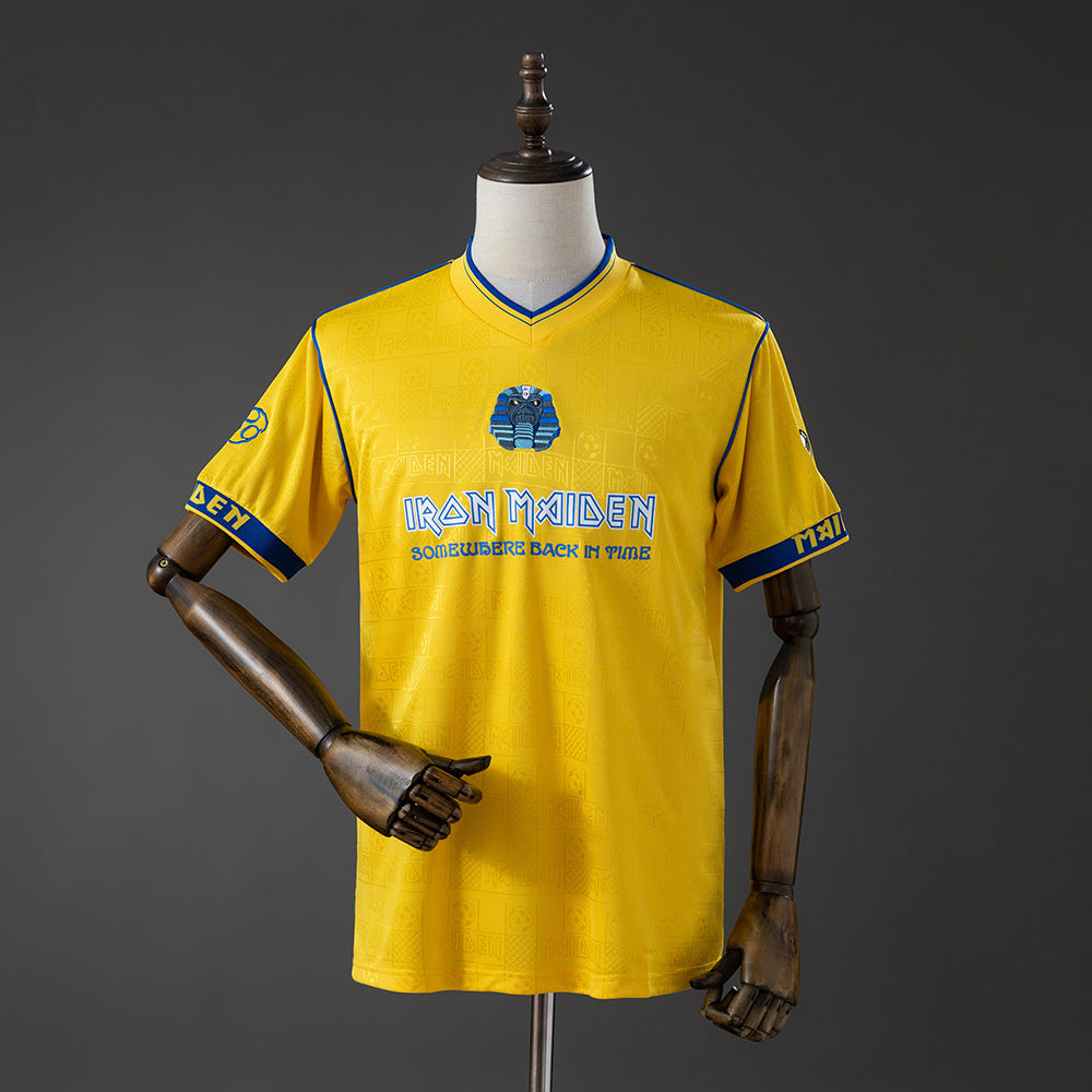 Camiseta Iron Maiden x West Ham United Amarillo 2010 Adultos