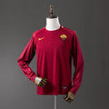 Camiseta Roma Local 2017/18 Manga Larga Adultos