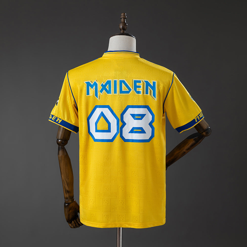 Camiseta Iron Maiden x West Ham United Amarillo 2010 Adultos