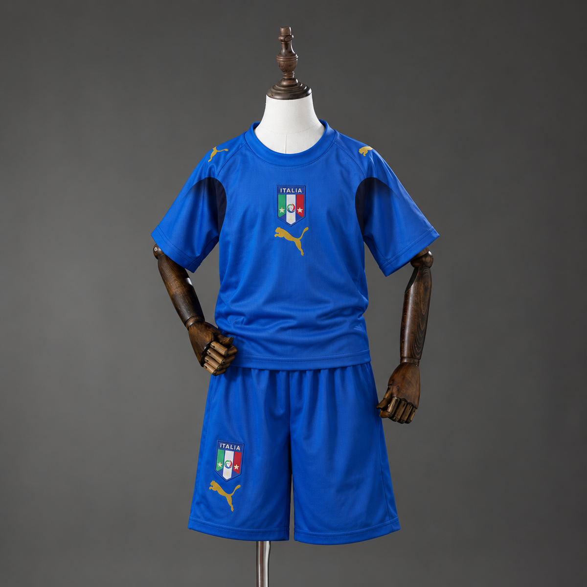 Camiseta + Short Italia Local 2006 Niños