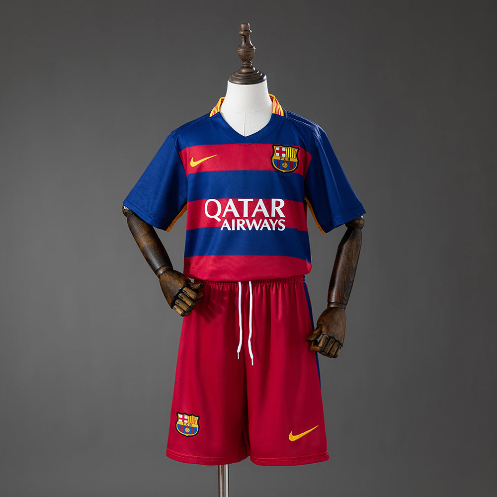 Camiseta + Short FC Barcelona 2015/16 Niños