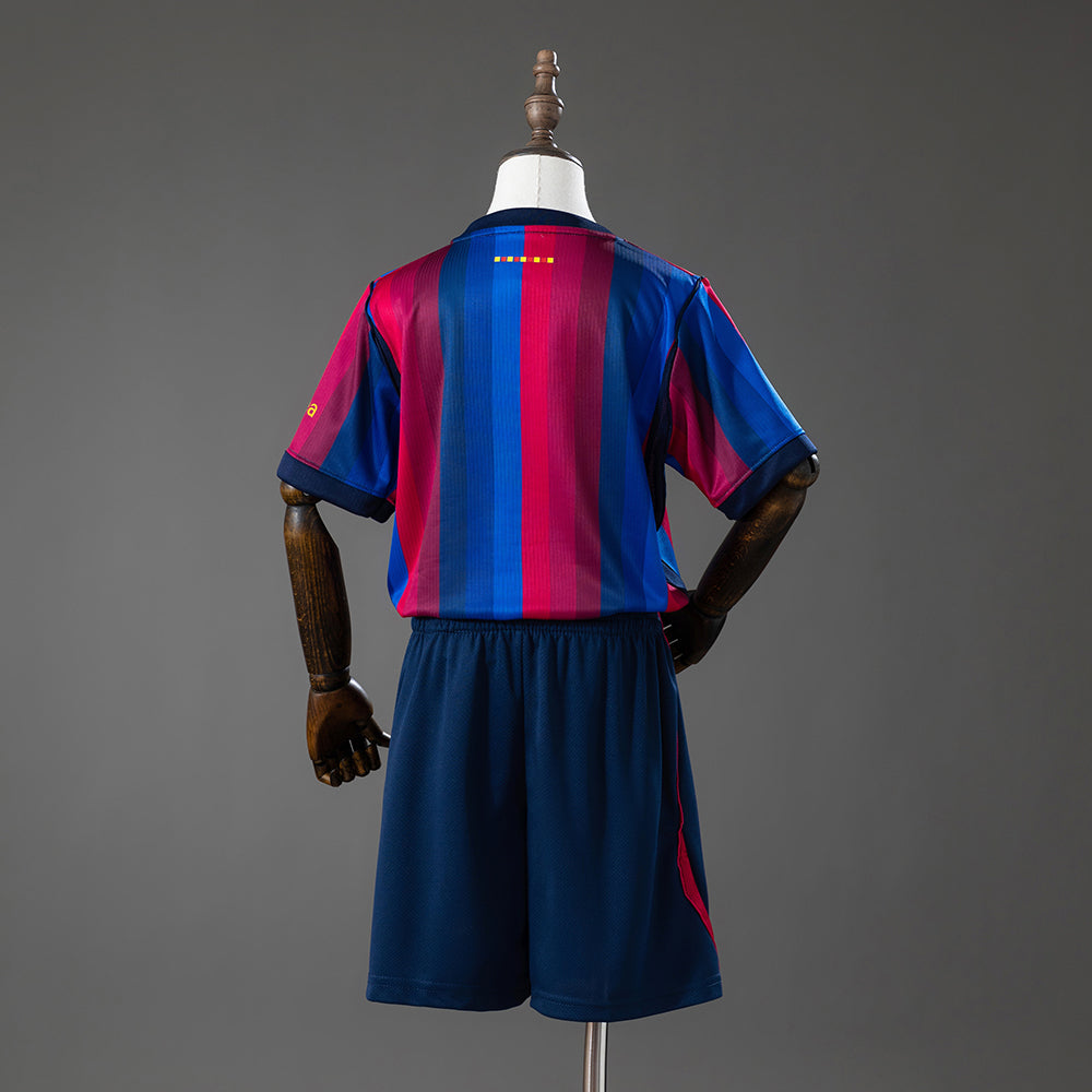 Camiseta + Short FC Barcelona Local 26/27 Niños