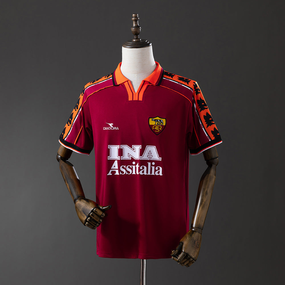 Camiseta Roma Local 1998/99 Adultos