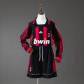 Camiseta + Short Milan 06/07 Manga Larga Niños