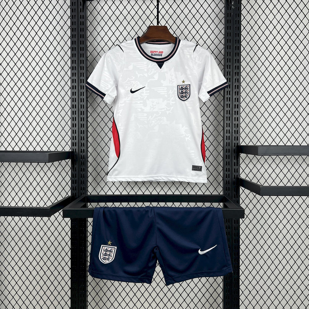 Camiseta + Short Inglaterra 26/27 Niños