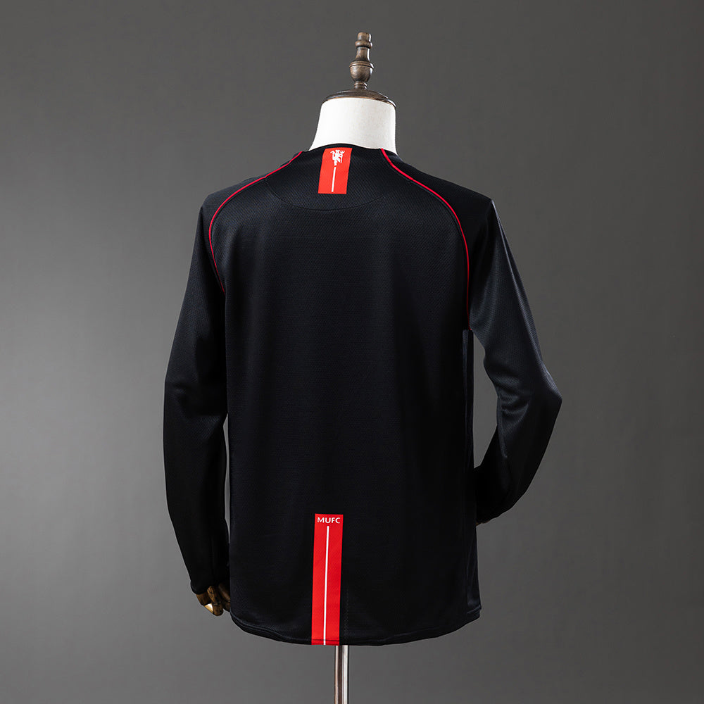 Camiseta Manchester United Visitante 07/08 Adultos Manga Larga