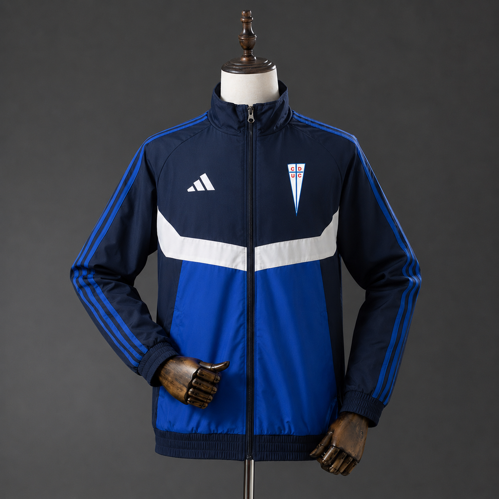 Cortavientos Universidad Católica Azul Adultos Concept