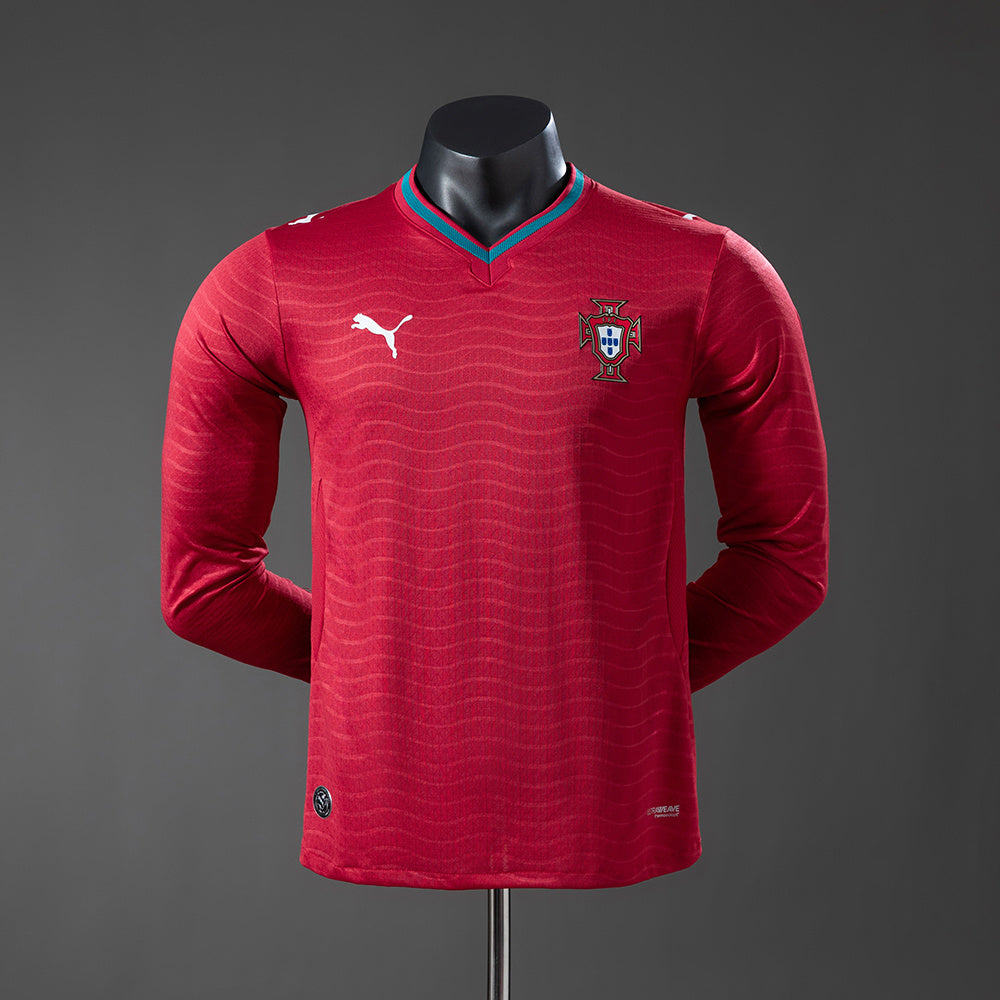 Camiseta Portugal Local 26/27 Adultos Manga Larga [PLAYER VESION]
