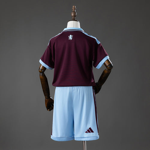 Camiseta + Short Aston Villa Local 26/27 Niños