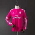 Camiseta Real Madrid 14/15 Visitante Manga Larga Adultos