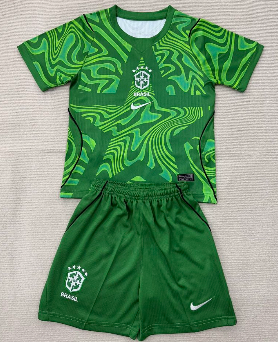 Camiseta + Short Brasil 26/27 Portero Niños