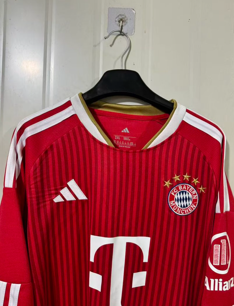 Camiseta Bayern Munich Local Manga Larga 26/27 Adultos