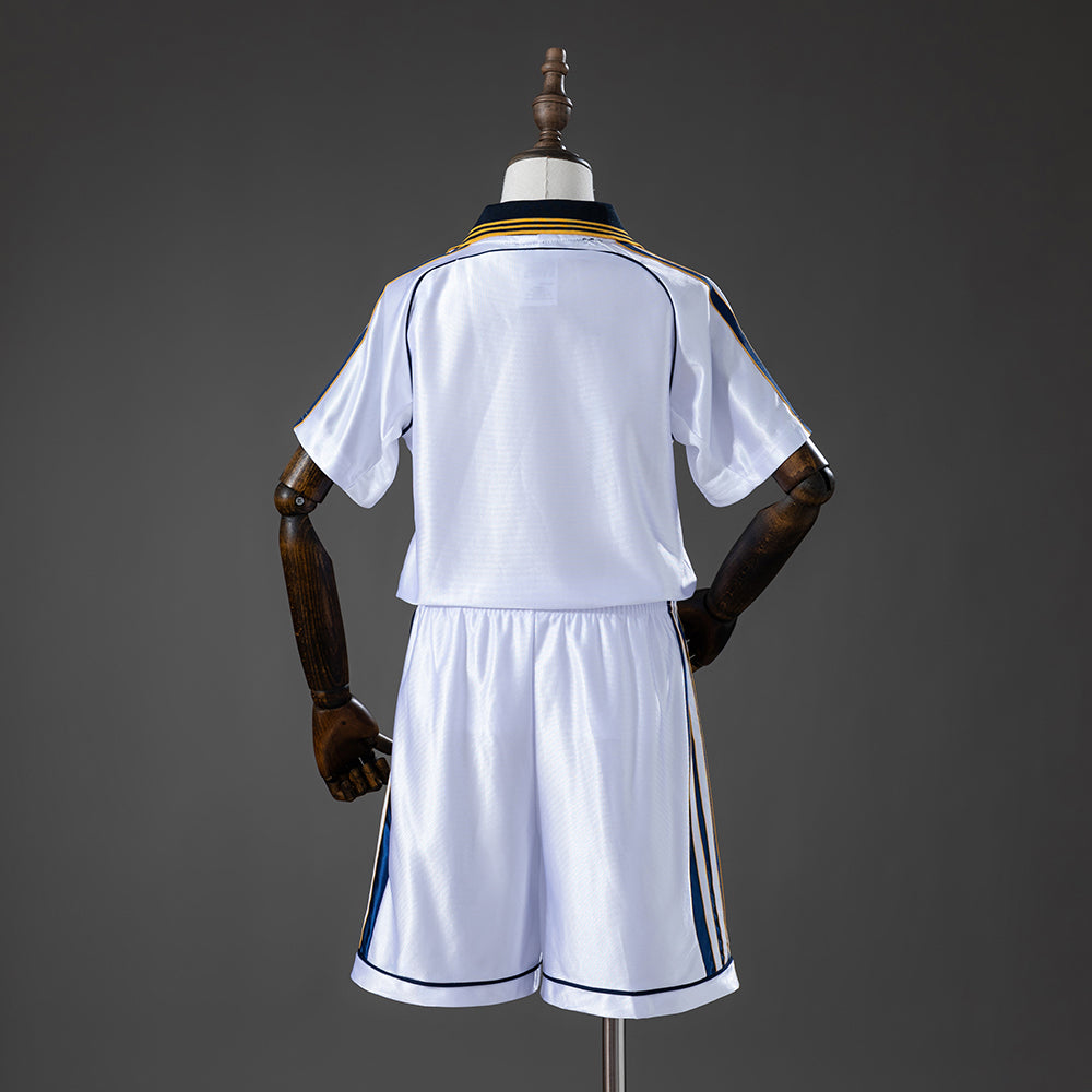 Camiseta + Short Real Madrid Local 1998 Niños