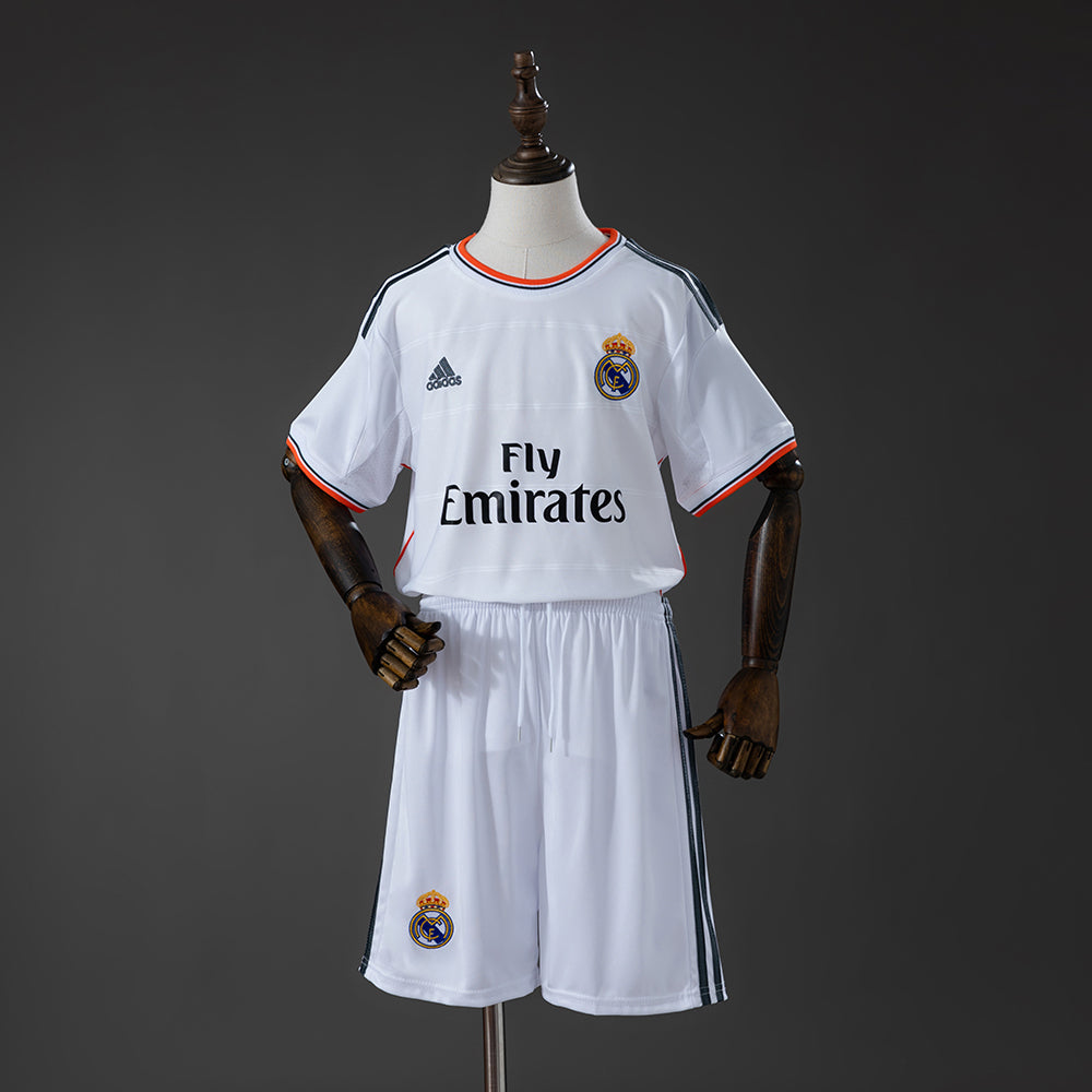 Camiseta + Short Real Madrid Local 2013/14 Niños
