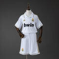 Camiseta + Short Real Madrid Local 2011/12 Niños