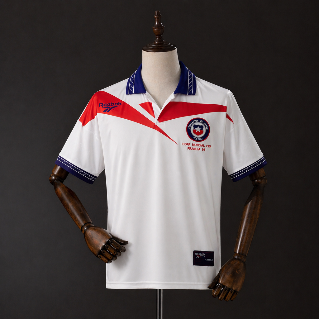 Camiseta Chile Visitante 1998 Adultos