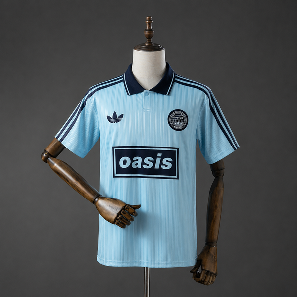 Camiseta Oasis Band Retro Blue V. 2025 Adultos