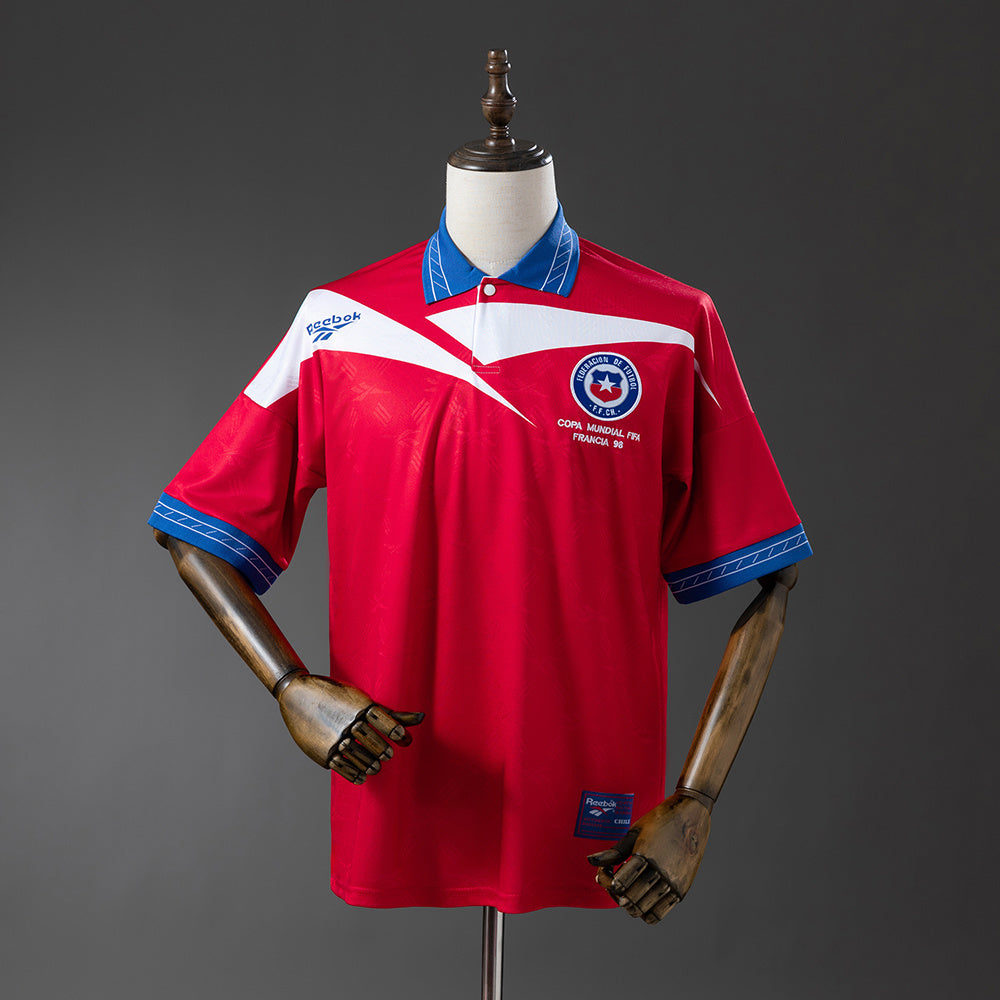 Camiseta Chile Local 1998 Adultos