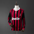 Camiseta AC Milan 2009/2010 Local Adultos Manga Larga