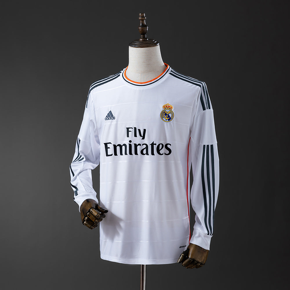 Camiseta Real Madrid 13/14 Local Manga Larga Adultos