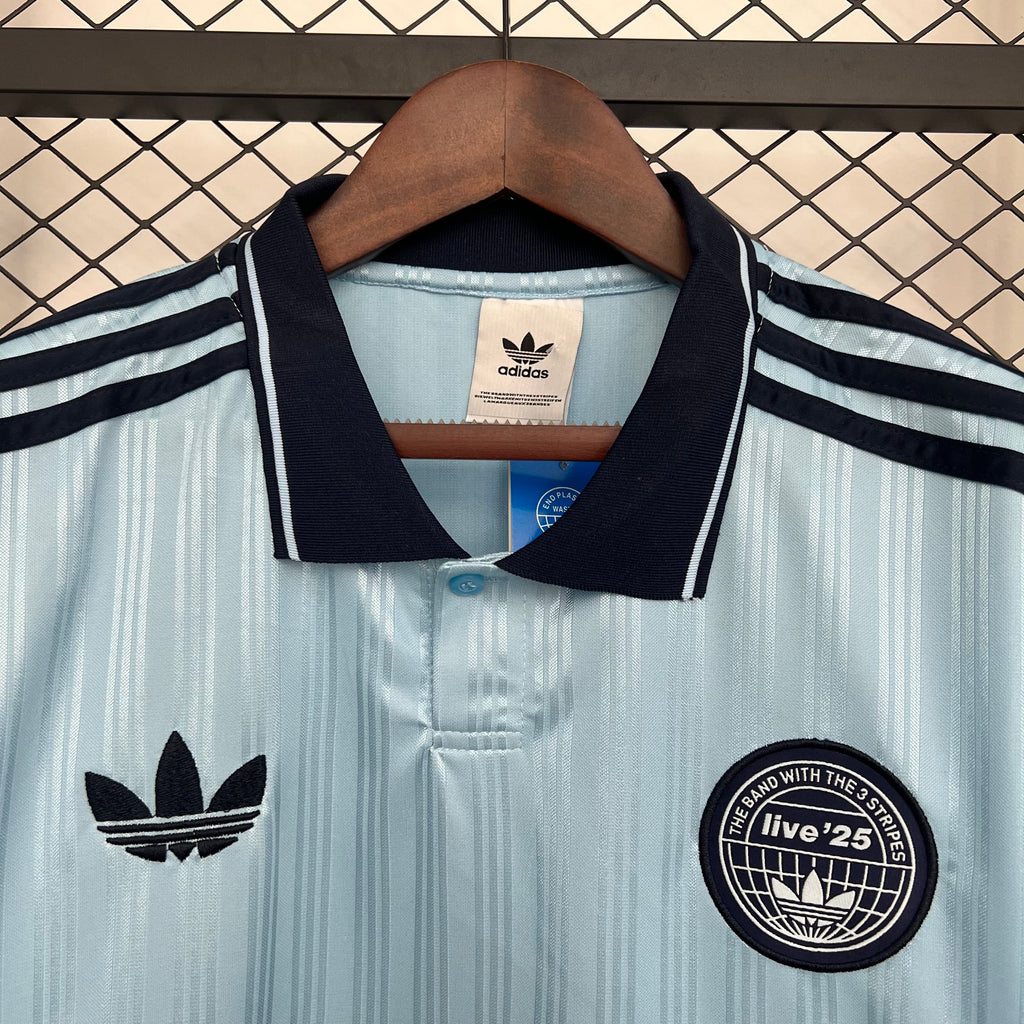 Camiseta Oasis Band Retro Blue V. 2025 Adultos