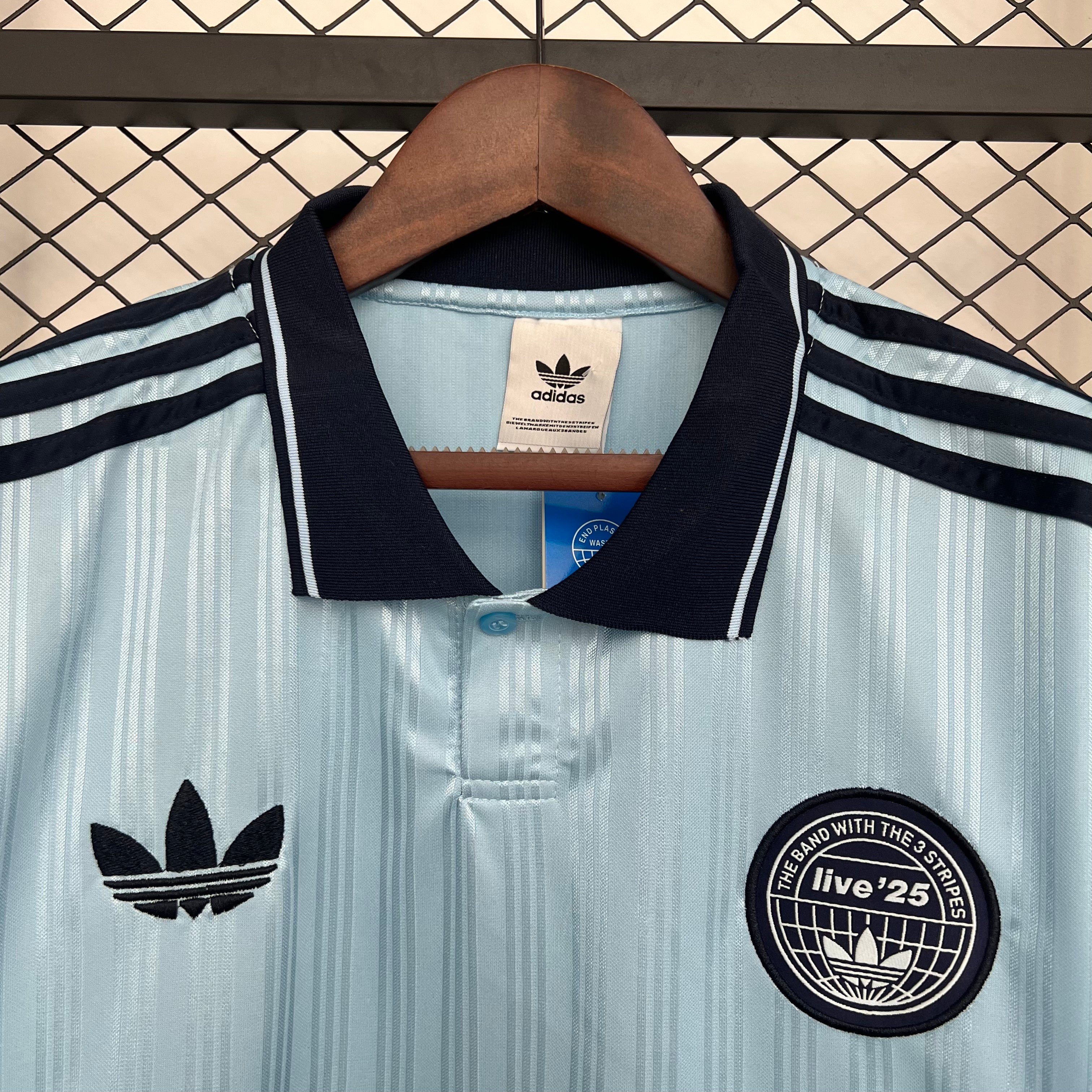 Camiseta Oasis Band Retro Blue V. 2025 Adultos