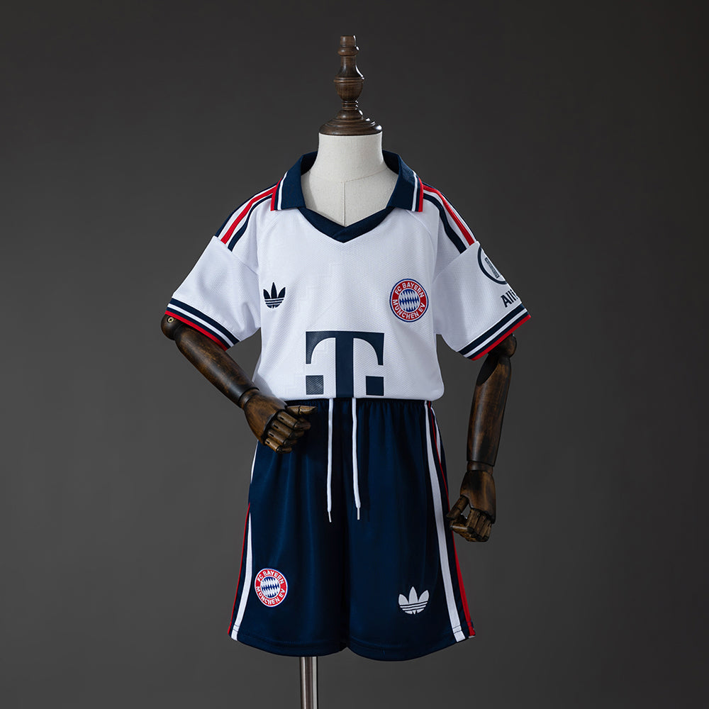 Camiseta + Short Bayern Munich Visitante 26/27 Niños