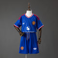 Camiseta + Short Manchester United Visitante 26/27 Niños