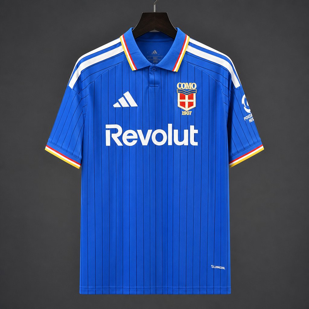 Camiseta Como Local 26/27 Adultos