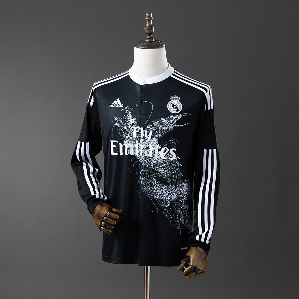 Camiseta Real Madrid 2014/15 Dragón Manga Larga Adultos