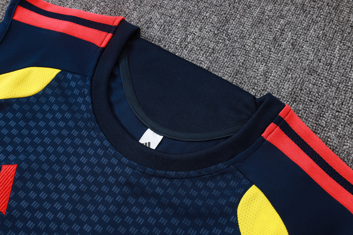 Camiseta Colombia Entrenamiento Sin Mangas Black 26/27 Adultos