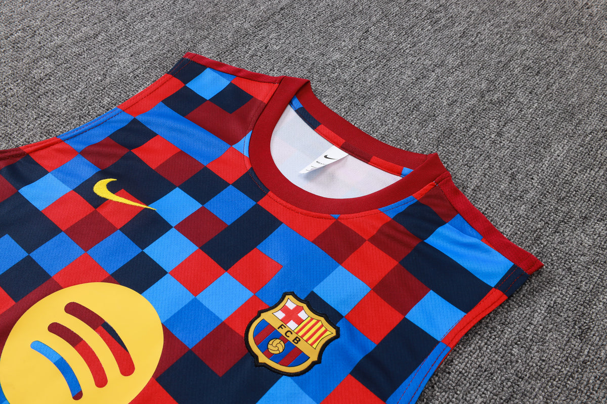 Camiseta Barcelona Entrenamiento Local Sin Mangas 26/27