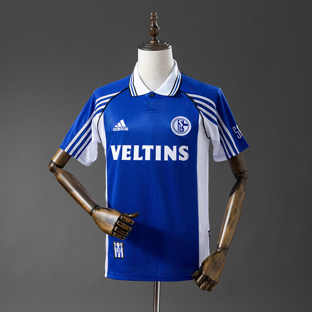 Camiseta Schalke 04 Local 1998/2000 Adultos