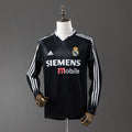Camiseta Real Madrid Visitante Manga Larga 04/05 Adultos