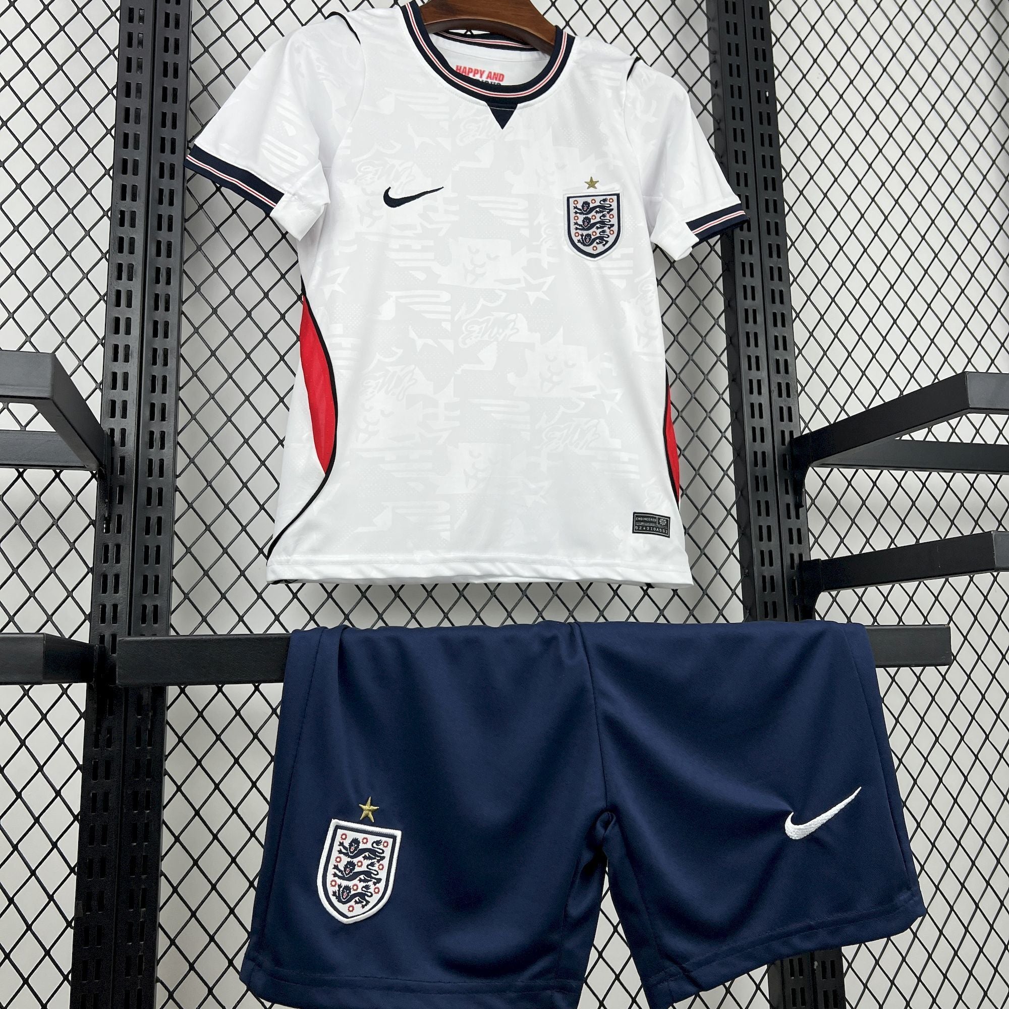 Camiseta + Short Inglaterra 26/27 Niños