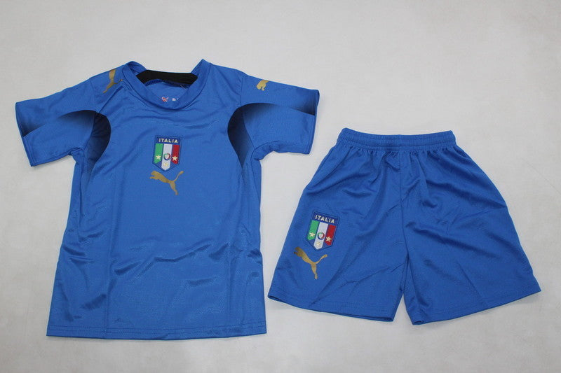 Camiseta + Short Italia Local 2006 Niños
