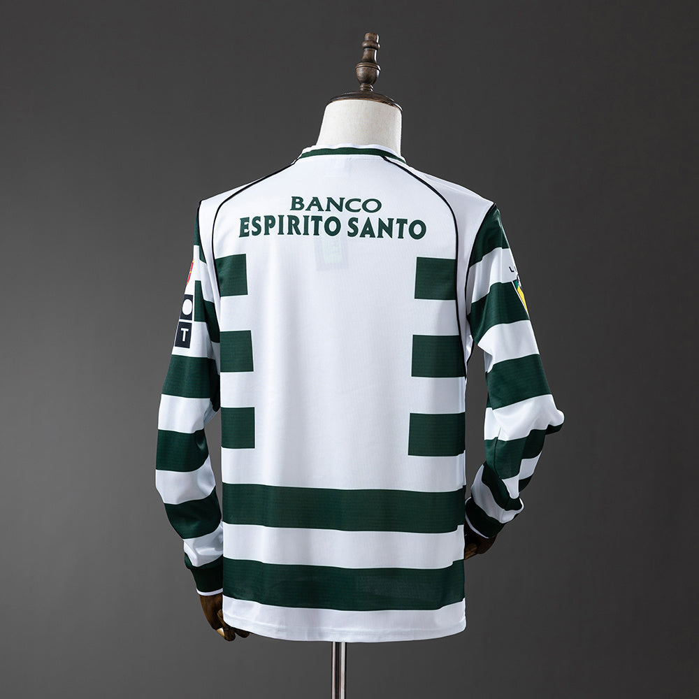 Camiseta Lisboa Local 01/03 Manga Larga Adultos