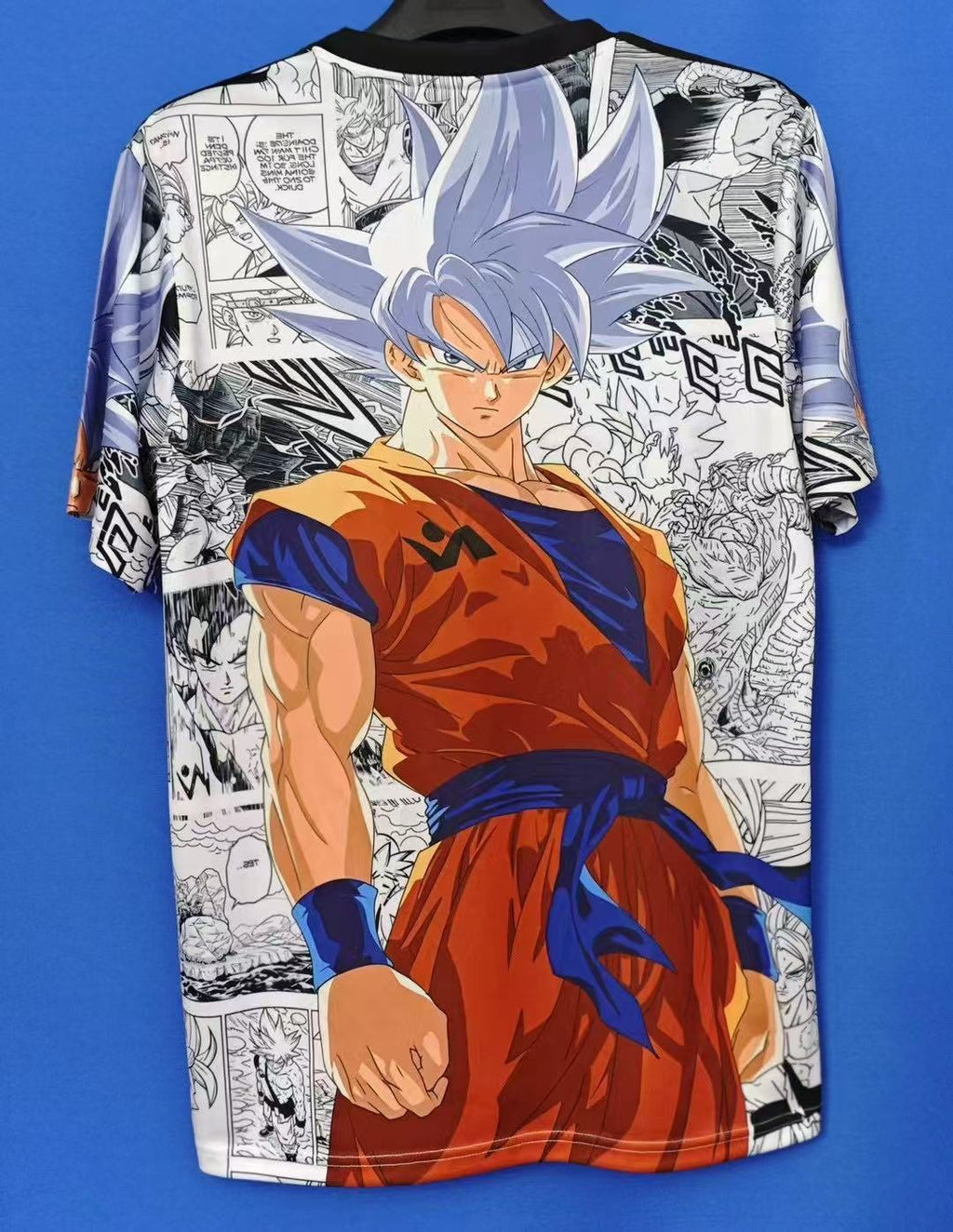 Camiseta Japón Edición Especial Dragon Ball Gokú Ultra Instinto Manga Adultos