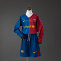 Camiseta + Short FC Barcelona 2008/09 Manga Larga Niños